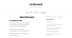Desktop Screenshot of le-revard.fr