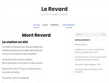 Tablet Screenshot of le-revard.fr